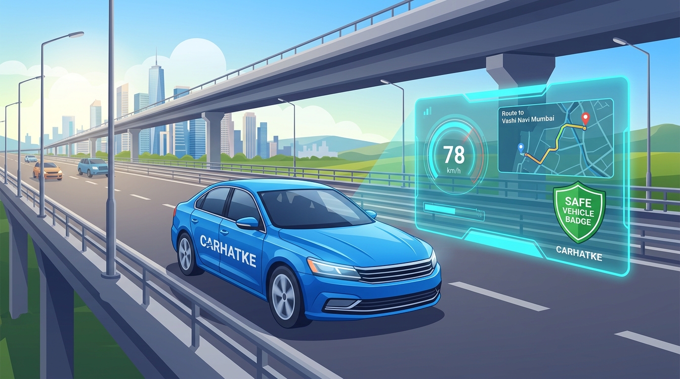 CarHatke One-Stop Vehicle Service Platform HUD & Highway